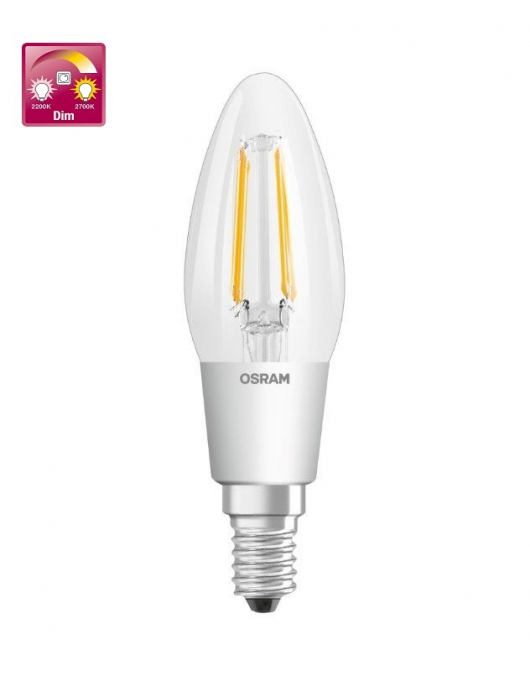 OSRAM F-LED GLOWDIM CLB40 4,0W E14