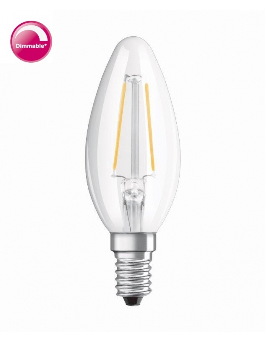 OSRAM F-LED CLB25H DIM 2,8W 827 E14