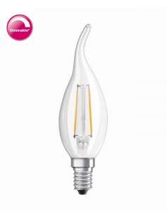 OSRAM F-LED CLBA40H DIM 4,0W827 E14 OSRAM F-LED CLBA40H DIM 4,0W827 E14
