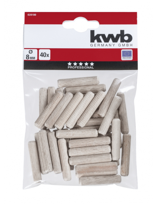 40 HOUTENDUVELS 8 MM