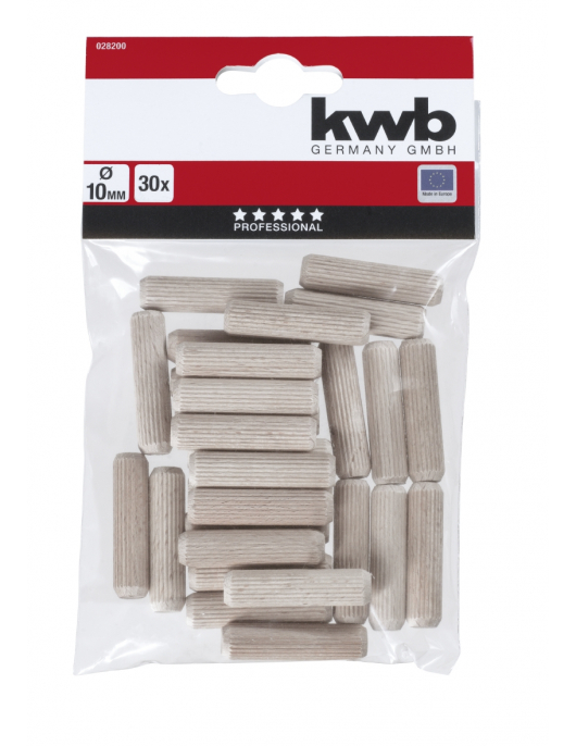 30 HOUTENDUVELS 10 MM