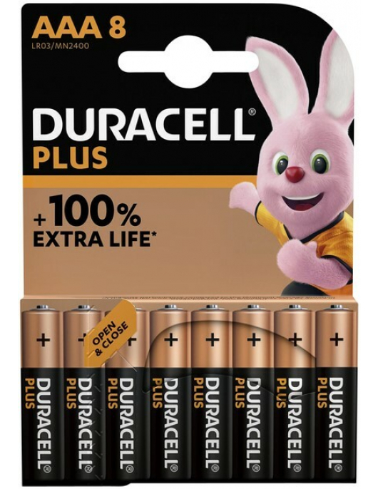 DURACELL PLUS AAA LR03 - MN2400 - BP4