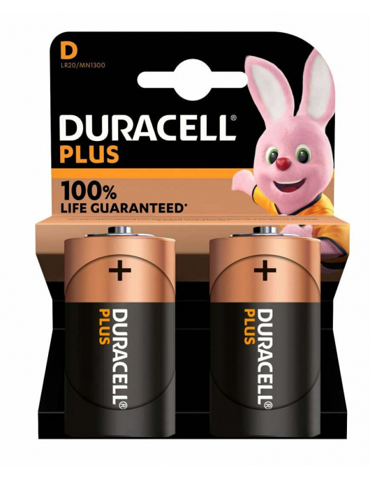 DURACELL PLUS D LR20 - MN1300 - BP2