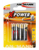 ALKALINE BATTERIJEN BIG FIVE X-POWER ALKALINE BATTERIJ MICRO AAA / LR0