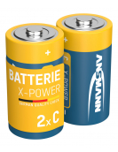 ALKALINE BATTERIJEN BIG FIVE X-POWER ALKALINE BATTERIJ BABY C / LR14 2