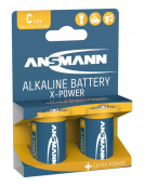 ALKALINE BATTERIJEN BIG FIVE X-POWER ALKALINE BATTERIJ BABY C / LR14 2