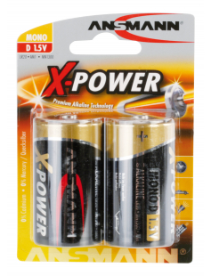 ALKALINE BATTERIJEN BIG FIVE X-POWER ALKALINE BATTERIJ MONO D / LR20 2 ALKALINE BATTERIJEN BIG FIVE X-POWER ALKALINE BATTERIJ MONO D / LR20 2