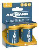 ALKALINE BATTERIJEN BIG FIVE X-POWER ALKALINE BATTERIJ MONO D / LR20 2