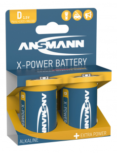 ALKALINE BATTERIJEN BIG FIVE X-POWER ALKALINE BATTERIJ MONO D / LR20 2 ALKALINE BATTERIJEN BIG FIVE X-POWER ALKALINE BATTERIJ MONO D / LR20 2