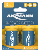 ALKALINE BATTERIJEN BIG FIVE X-POWER ALKALINE BATTERIJ MONO D / LR20 2