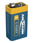 ALKALINE BATTERIJEN BIG FIVE X-POWER ALKALINE BATTERIJ 9 VOLT E BLOK /