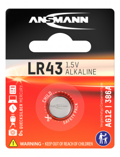 KNOOPCEL BATTERIJEN ALKALINE KNOOPCEL LR43 / LR1142 / AG12 KNOOPCEL BATTERIJEN ALKALINE KNOOPCEL LR43 / LR1142 / AG12