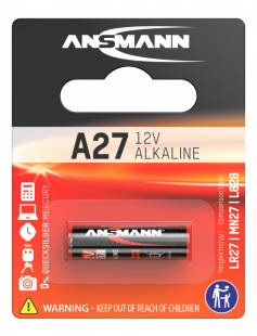 COIN CELLS ALKALINE BATTERIJ A27 / LR27 COIN CELLS ALKALINE BATTERIJ A27 / LR27