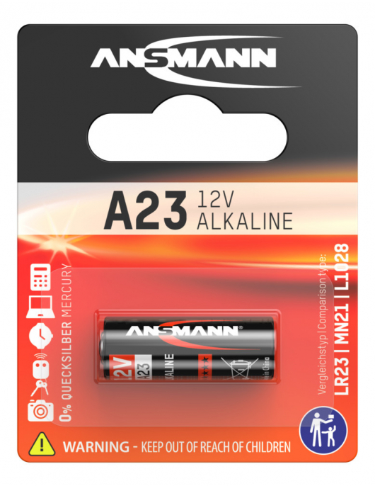 COIN CELLS ALKALINE BATTERIJ A23 / LR23