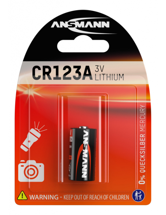 LITHIUM BATTERIES LITHIUM BATTERIJ CR123A / CR17335