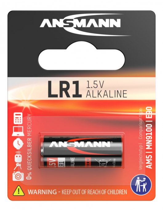 COIN CELLS ALKALINE BATTERIJ LR1