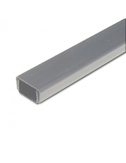 2MTR.LEIDINGLIJSTKLIK 20X10+PLAK ZI