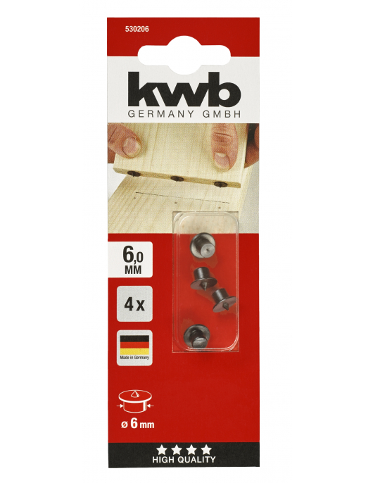 4 MARKEERPEN/HOUTENDUV. 6 MM