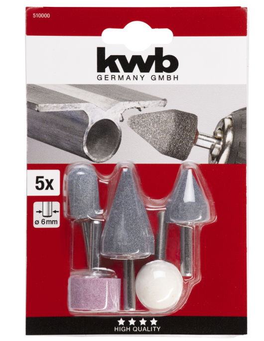 SLIJPSTEENTJES SET 5-DELIG SLIJPSTEENTJES SET 5-DELIG