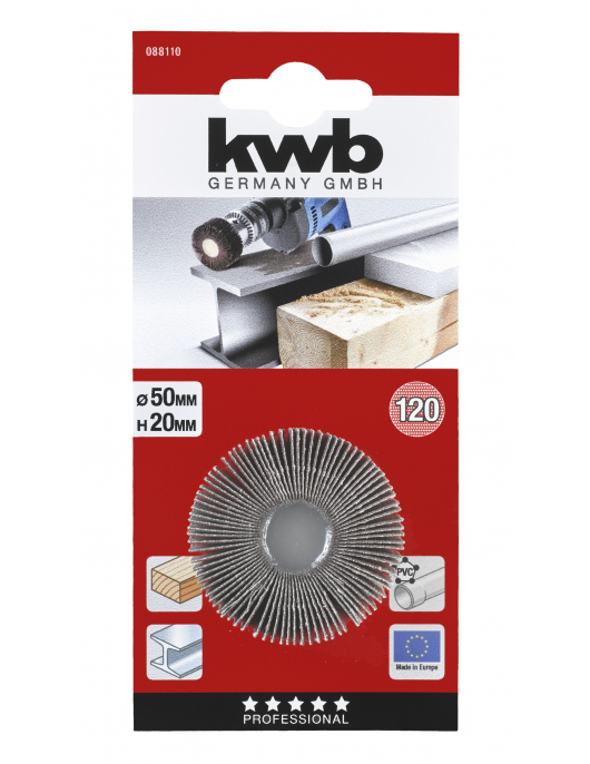 LAMELLENSLIJPER 50X20 MM K120 LAMELLENSLIJPER 50X20 MM K120