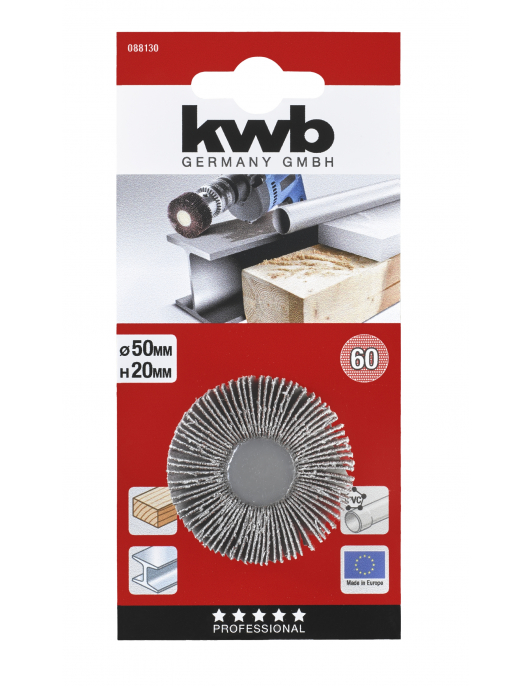 LAMELLENSLIJPER 50X20 MM K 60 LAMELLENSLIJPER 50X20 MM K 60