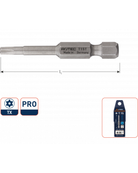 SCHOEFBIT MET GAT, E6.3, T25TX50 VERPAKT PER 2 SCHOEFBIT MET GAT, E6.3, T25TX50 VERPAKT PER 2