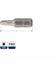 SCHROEFBIT BASIC, C6.3, SQD 3X25
