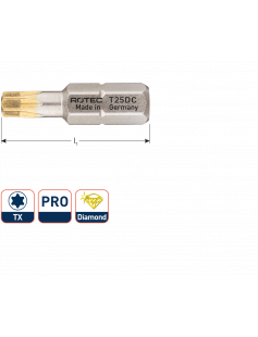 SCHROEFBIT DIAMOND, C6.3, T 20X25 SCHROEFBIT DIAMOND, C6.3, T 20X25