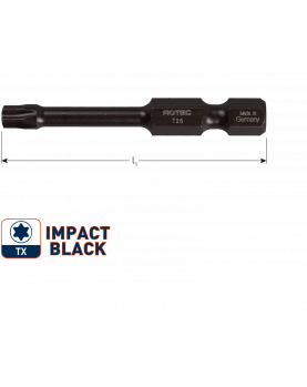 IMPACT SCHROEFBIT T 30, L=50, E6.3, BASIC IMPACT SCHROEFBIT T 30, L=50, E6.3, BASIC