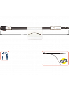 BITHOUDER E6.3X225, MAGN., SNELSPAN, FLEXIBELE SCHACHT BITHOUDER E6.3X225, MAGN., SNELSPAN, FLEXIBELE SCHACHT