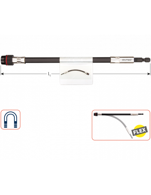 BITHOUDER E6.3X225, MAGN., SNELSPAN, FLEXIBELE SCHACHT BITHOUDER E6.3X225, MAGN., SNELSPAN, FLEXIBELE SCHACHT