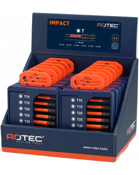 BITSET IMPACT 6-DELIG E6,3 X 50MM TORX BITSET IMPACT 6-DELIG E6,3 X 50MM TORX