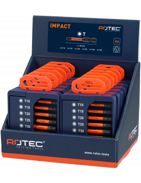BITSET IMPACT 6-DELIG E6,3 X 50MM TORX