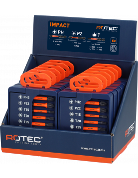 BITSET IMPACT 6-DELIG E6,3 X 50MM PH-PZ-T