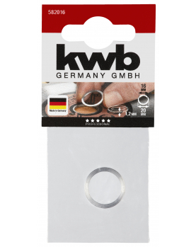 REDUCEERRING 20 MM X 16 MM REDUCEERRING 20 MM X 16 MM