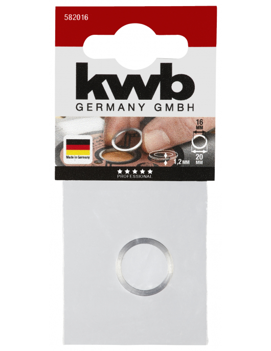 REDUCEERRING 20 MM X 16 MM REDUCEERRING 20 MM X 16 MM