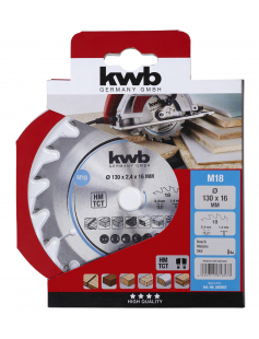 CIRKELZAAGBL. HM 130X16 18M CIRKELZAAGBL. HM 130X16 18M