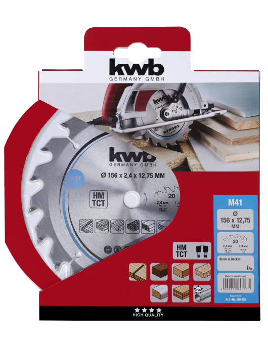 CIRKELZAAGBL. HM 156X12,75 41M CIRKELZAAGBL. HM 156X12,75 41M