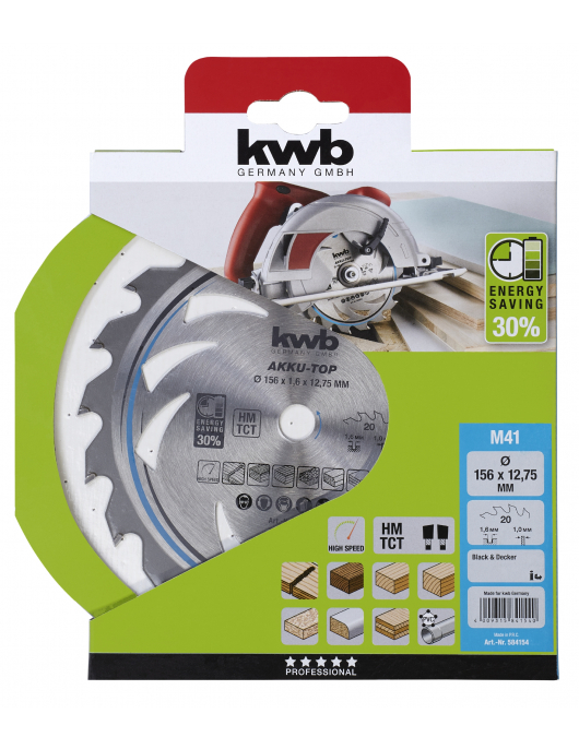 CIRKELZAAGBL. HM 150X12,75 41M CIRKELZAAGBL. HM 150X12,75 41M