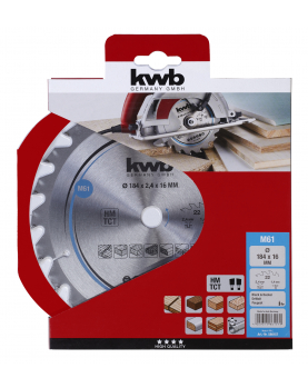 CIRKELZAAGBL. HM 184X16 61M