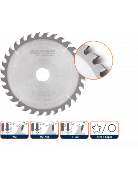 OPTI-LINE HM ZAAGBL. VOOR HANDM., ø160X2,2X20, Z=48, WZ