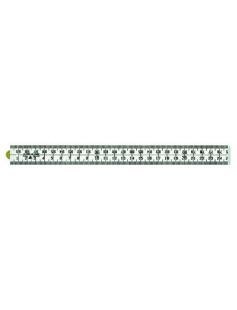 DUIMSTOK KUNSTSTOF WIT 4 DELIG WIT 100CM/MM LOS DUIMSTOK KUNSTSTOF WIT 4 DELIG WIT 100CM/MM LOS