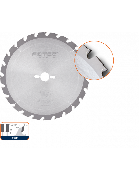 HM BOUWZAAGBLAD, ø350X3,5X30, Z=28, FWF