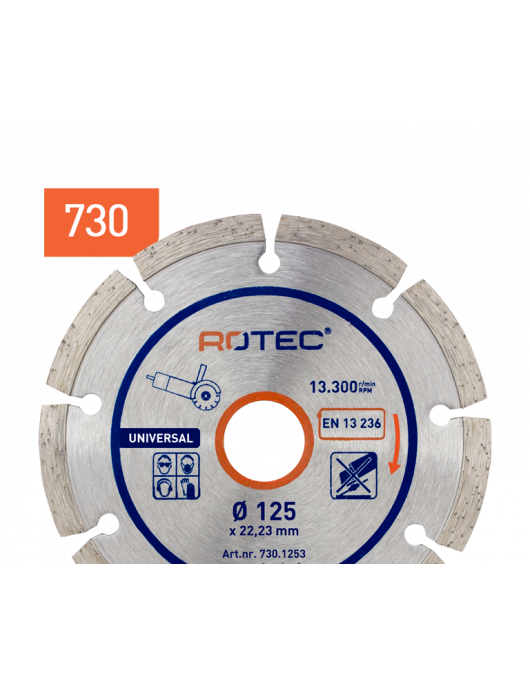 DIAMANTZAAGBLAD 'UNIVERSEEL OPTI-LINE', ø230X2,8Xø22,2