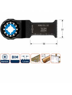 OT 13/32BI STARLOCK INVALZAAGBLAD METAAL 32X50