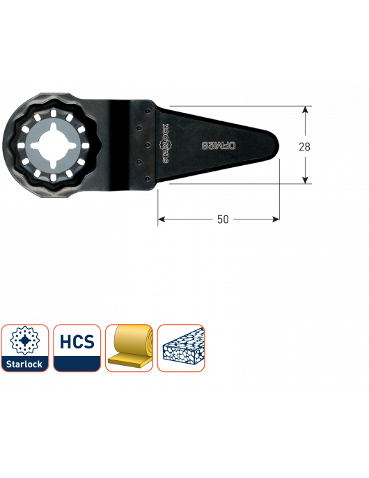 OFM 28 STARLOCK UNIVERSELE VOEGENSNIJDER 28X50