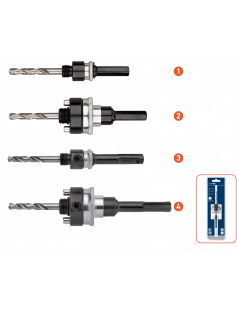 QUICK-LOCK ADAPTER, 6-KNT. 9, TBV. GATZAGEN &#248;32-210