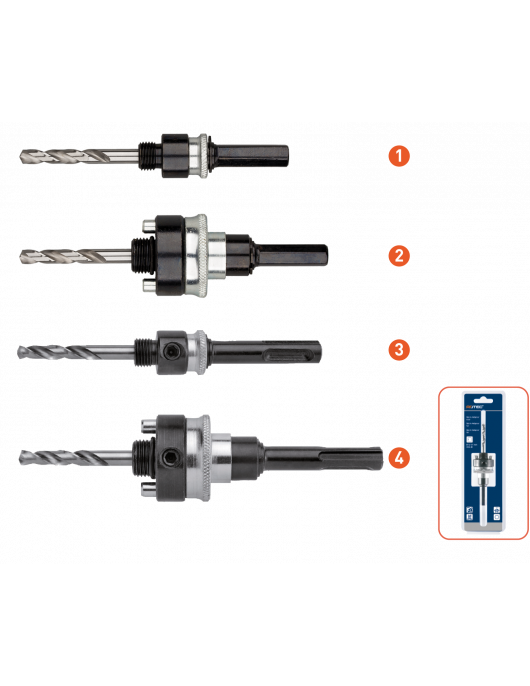 QUICK-LOCK ADAPTER, 6-KNT. 9, TBV. GATZAGEN ø32-210