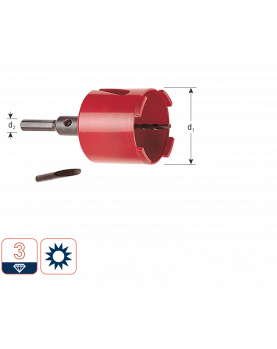 DIAMANTDOZENBOOR 'ECO', M16, ø82 DIAMANTDOZENBOOR 'ECO', M16, ø82