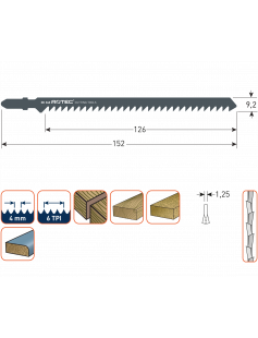DECOUPEERZAAGBLAD DC340 / T344D DECOUPEERZAAGBLAD DC340 / T344D